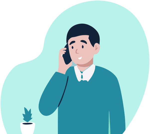 person make a call